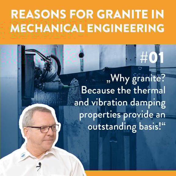 Podcast preview episode 1: Reasons for granite in mechanical engineering