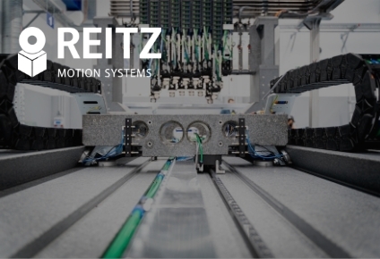 Production system with linear axis system and motor - Motion System from REITZ