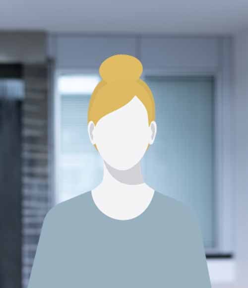 Illustration Mitarbeiter Buchhaltung